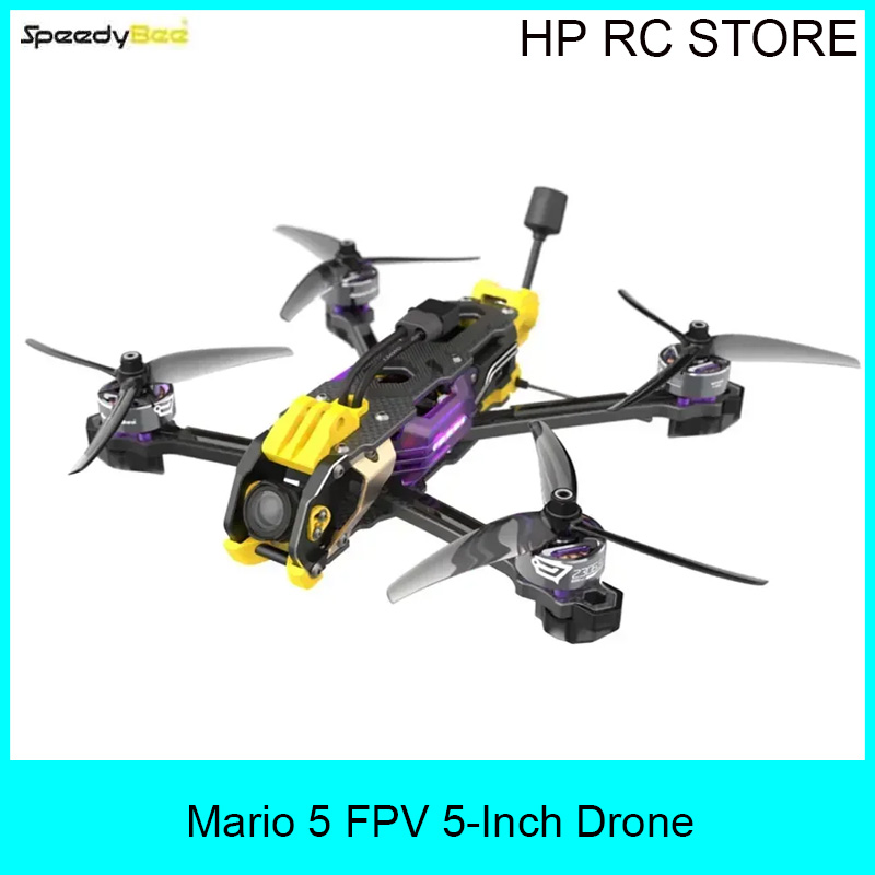 Rc Helicopter Gas - SpeedyBee Mario 5 FPV 5-Inch Drone