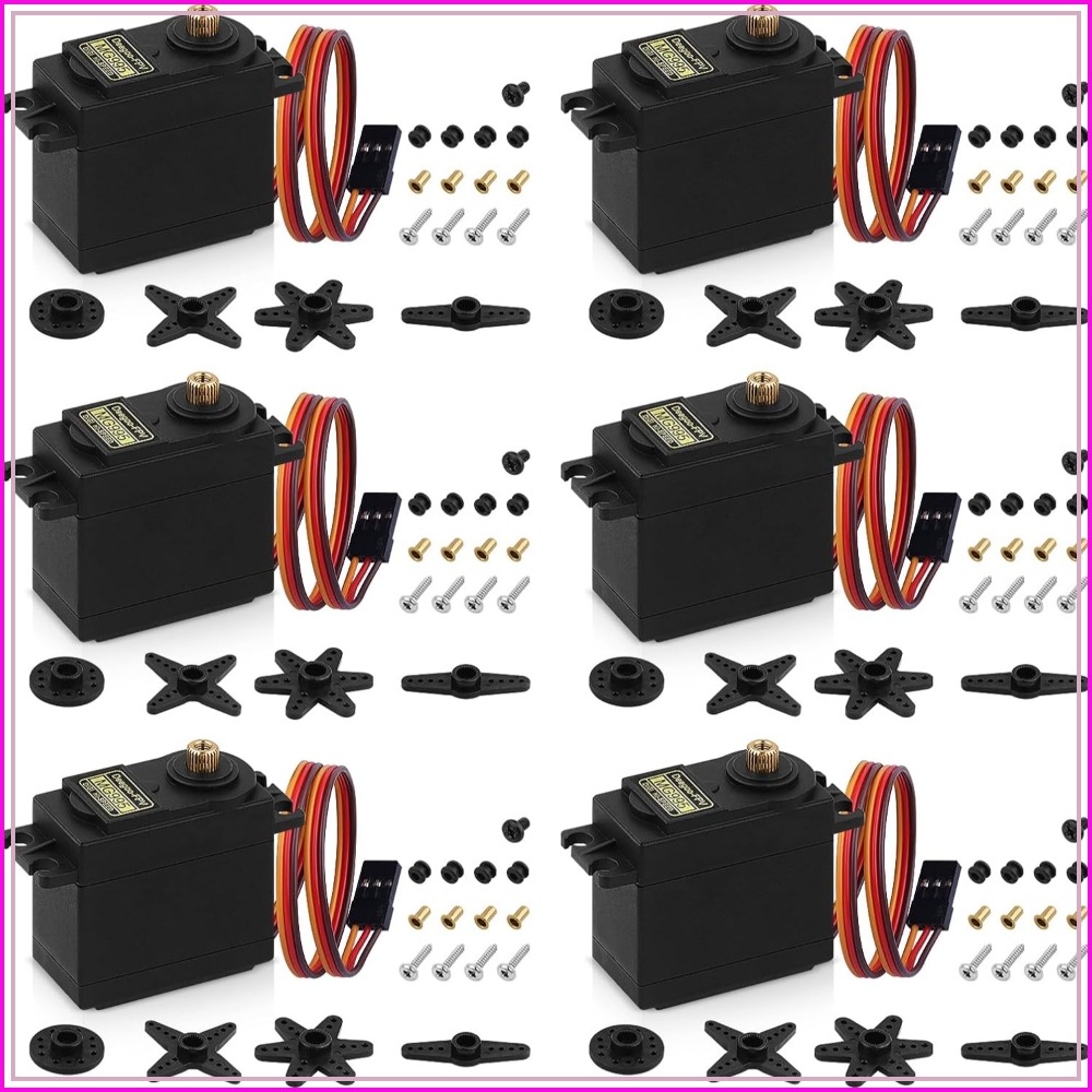 6pcs MG995 55G Micro Servo Mot - Rc Helicopter Mini 评论和价格