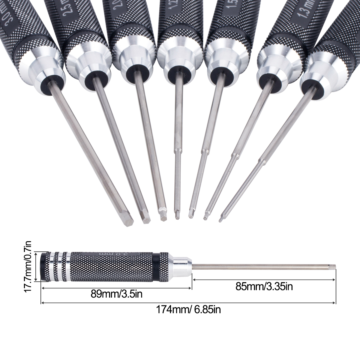 7 IN 1 Steel Hex Socket Profes - Rc Helicopter Tool Kit 评论和价格