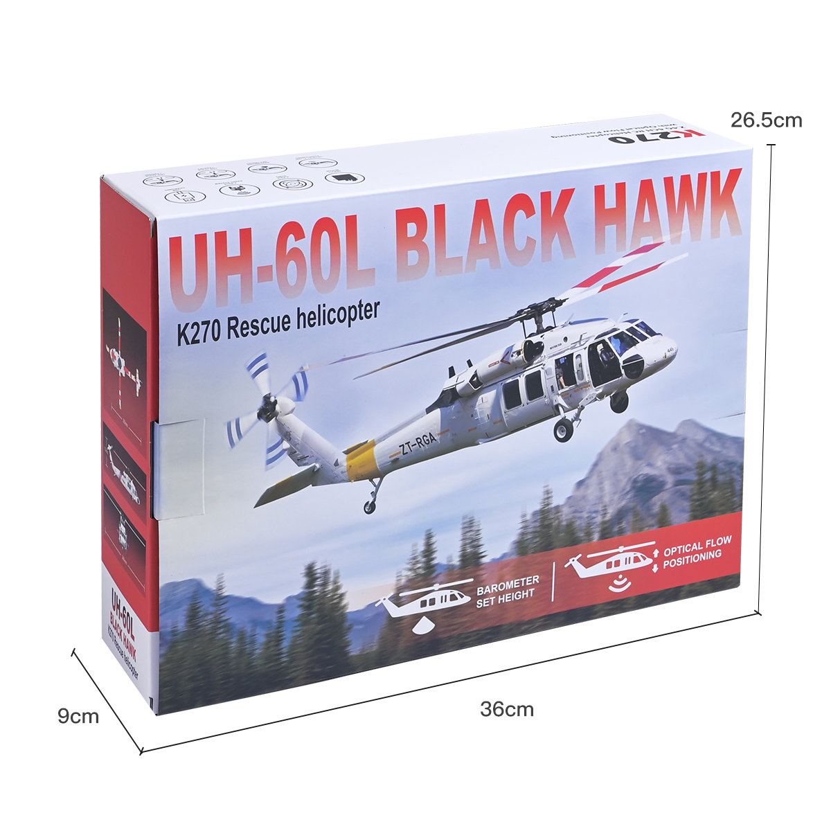 WLtoys K170 K270 UH-60L Brushl - Rc Helicopter Gyro 评论和价格