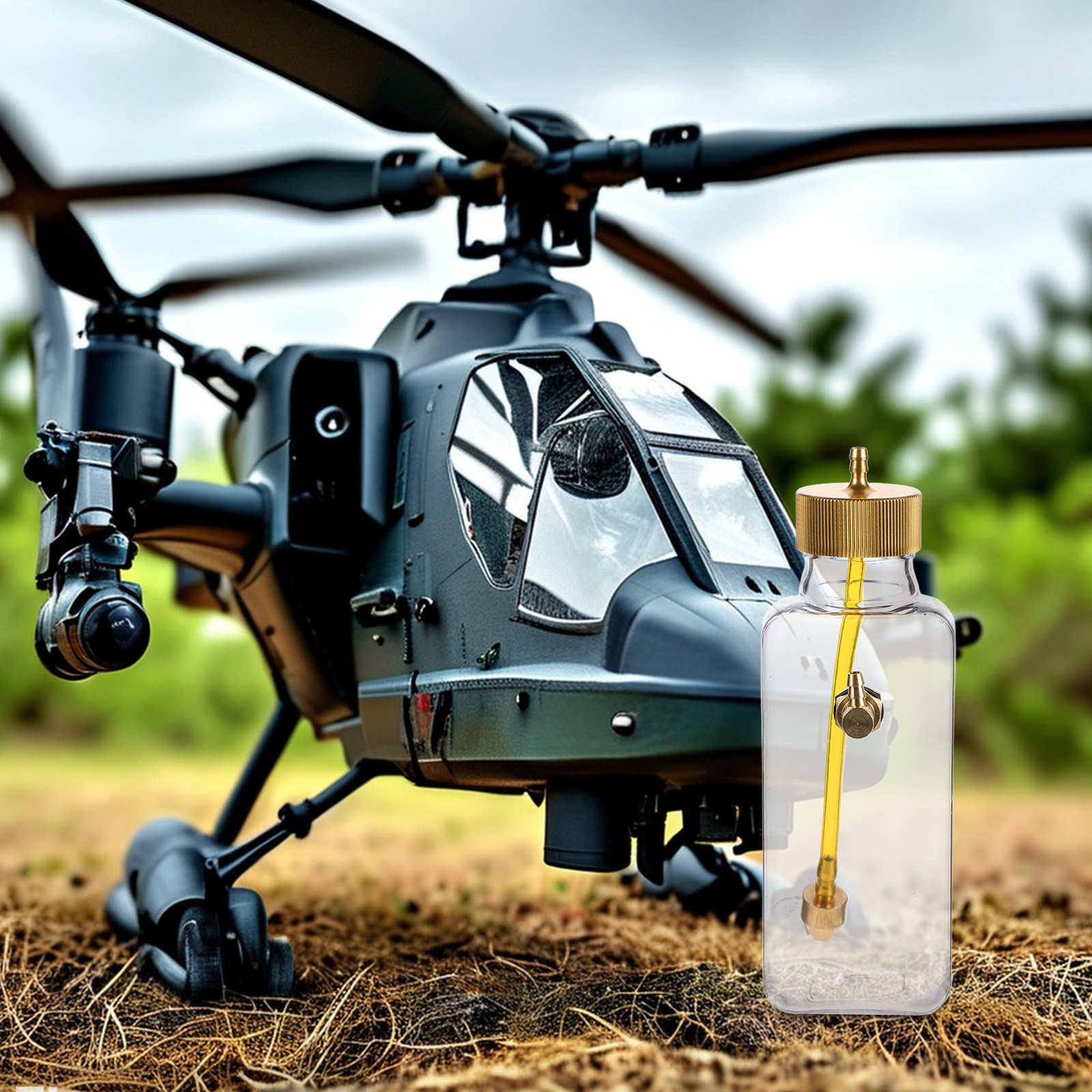 1Set Clear Plastic Rc Gas Tank - Rc Helicopter Gas 评论和价格