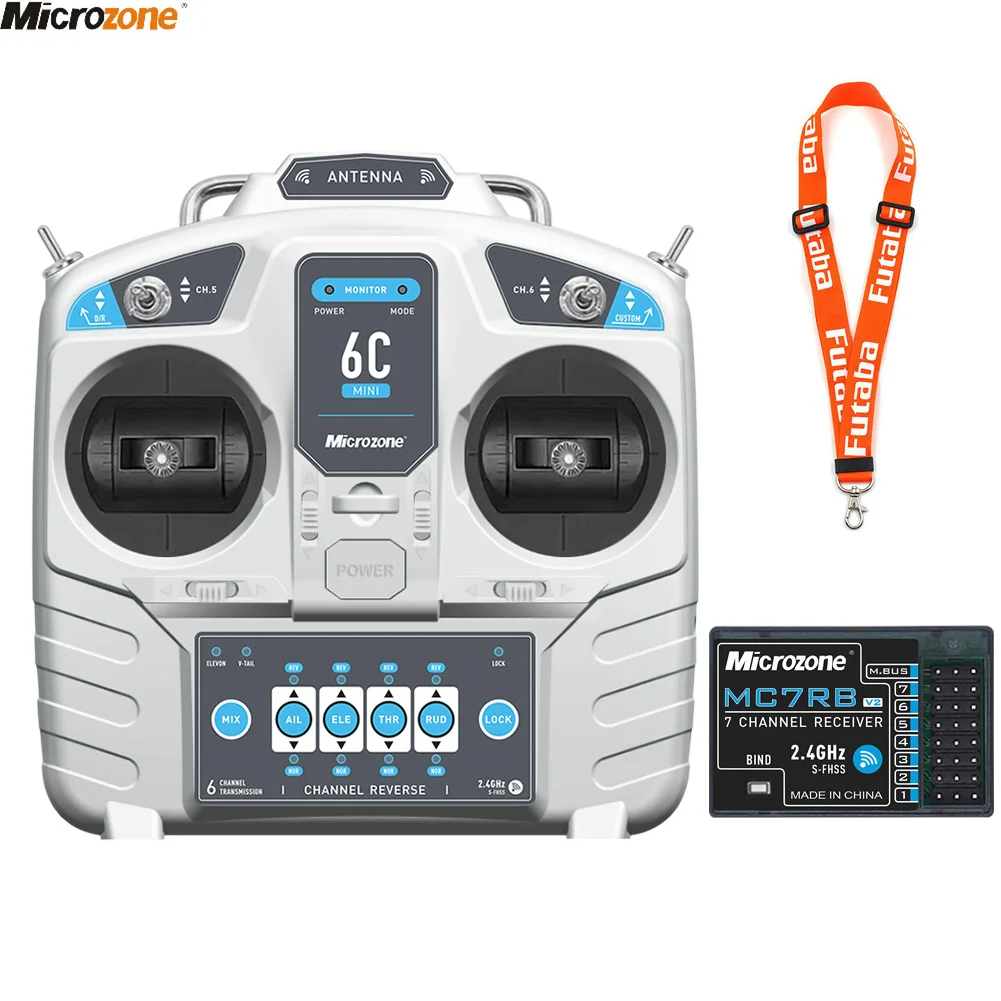 MicroZone MC6C Mini V2 2.4G 6C - Rc Helicopter Remote Control 评论和价格