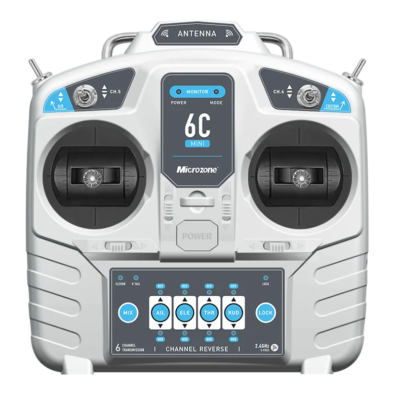 MicroZone MC6C Mini V2 2.4G 6C - Rc Helicopter Remote Control 评论和价格