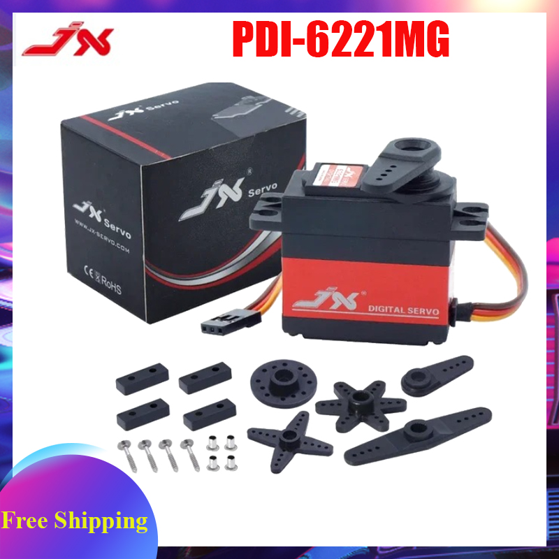 1PCS JX PDI-6221MG Metal Gear  - Rc Helicopter Large 评论和价格
