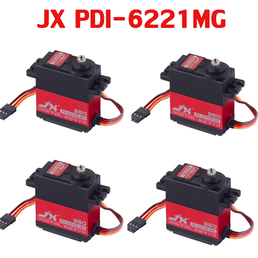 1PCS JX PDI-6221MG Metal Gear  - Rc Helicopter Large 评论和价格