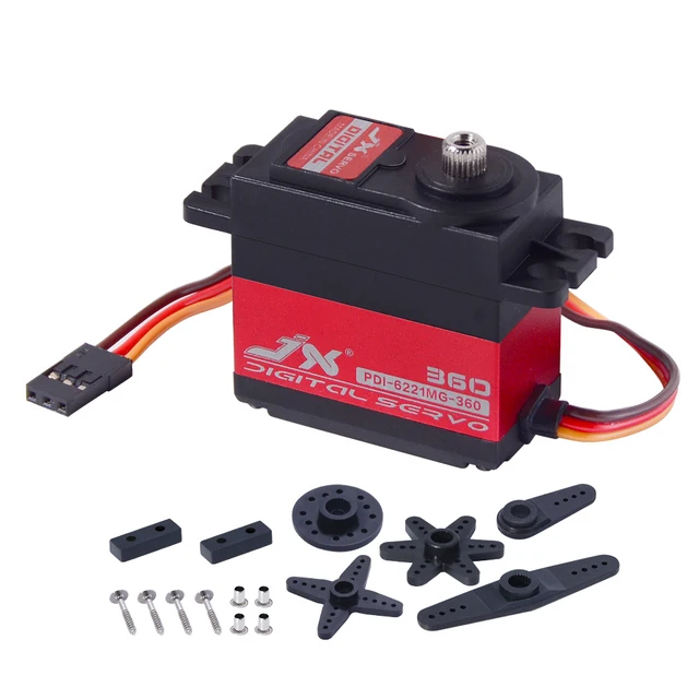 1PCS JX PDI-6221MG Metal Gear  - Rc Helicopter Large 评论和价格