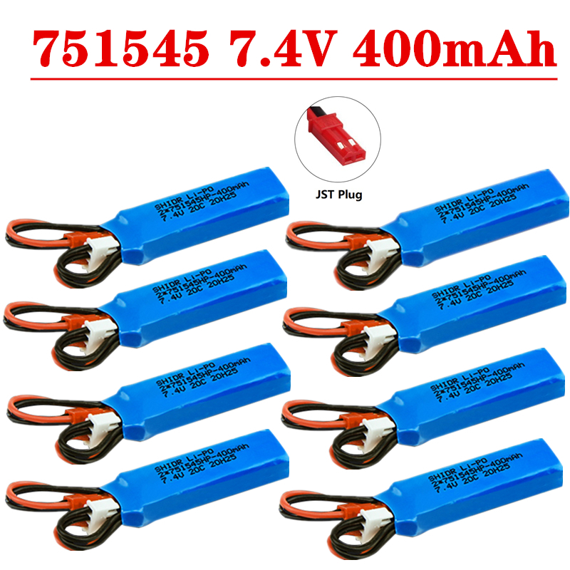 RC Car Battery 7.4V 400mah Lip - Rc Helicopter Parts 评论和价格