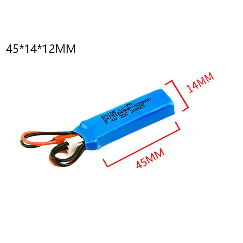 RC Car Battery 7.4V 400mah Lip - Rc Helicopter Parts 评论和价格