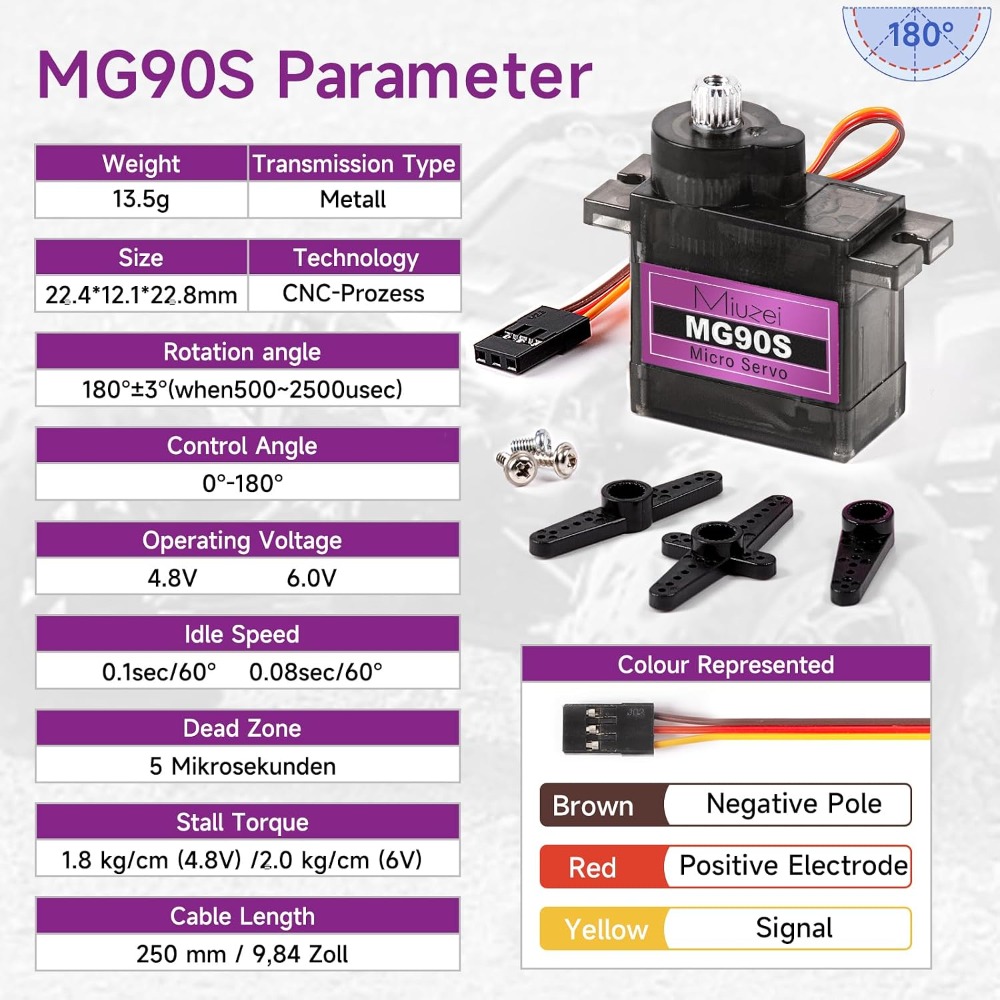 9G Micro Servo Motor Metal Gea - Rc Helicopter Mini 评论和价格