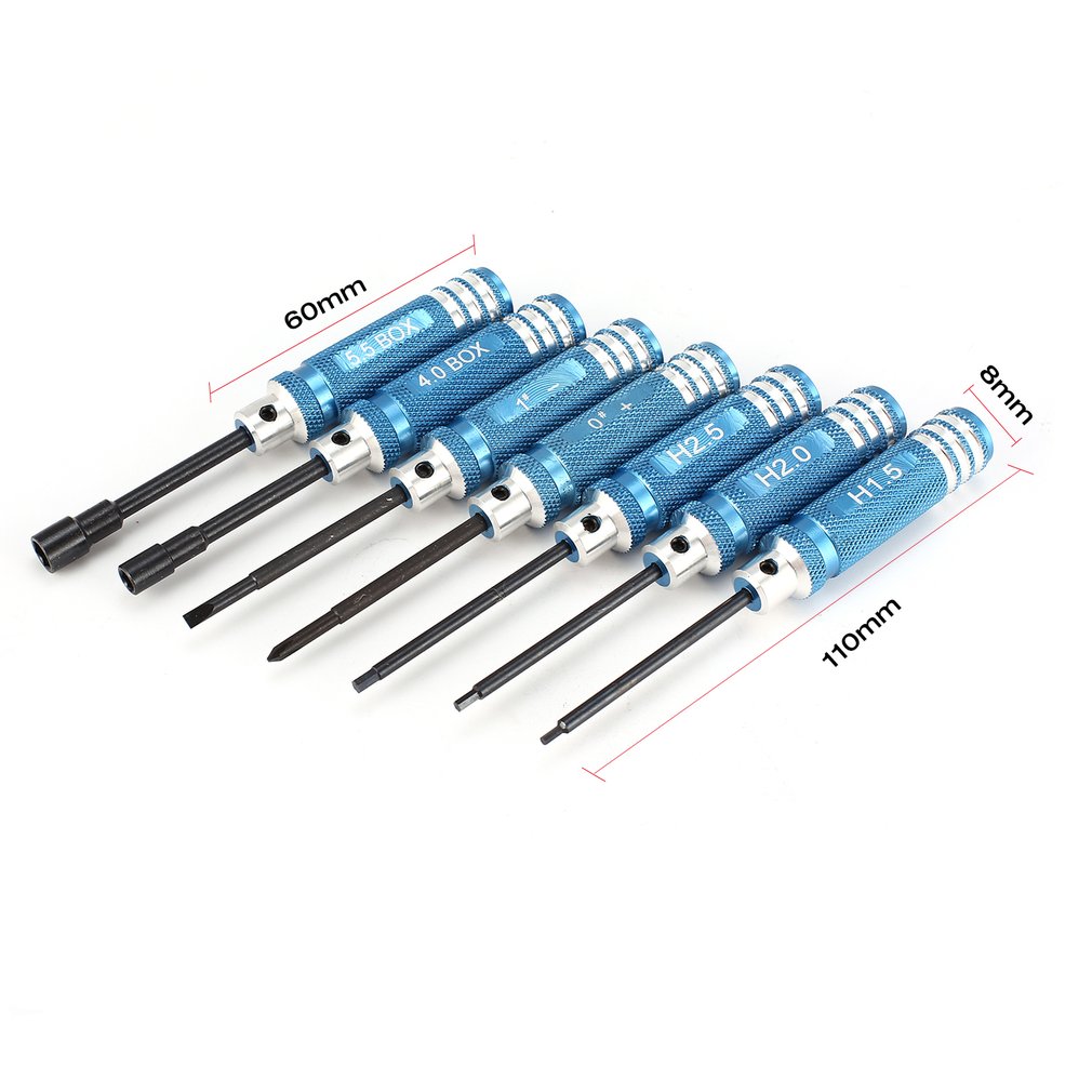 YSIDO 7Pcs 1.5 2.0 2.5mm Hex S - Rc Helicopter Tool Kit 评论和价格