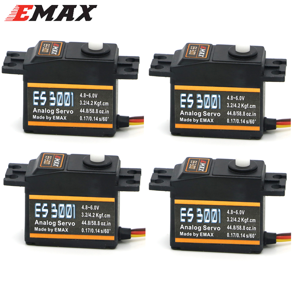1/4PCS EMAX ES3001 4.8-6.0V 37 - Rc Helicopter Parts 评论和价格