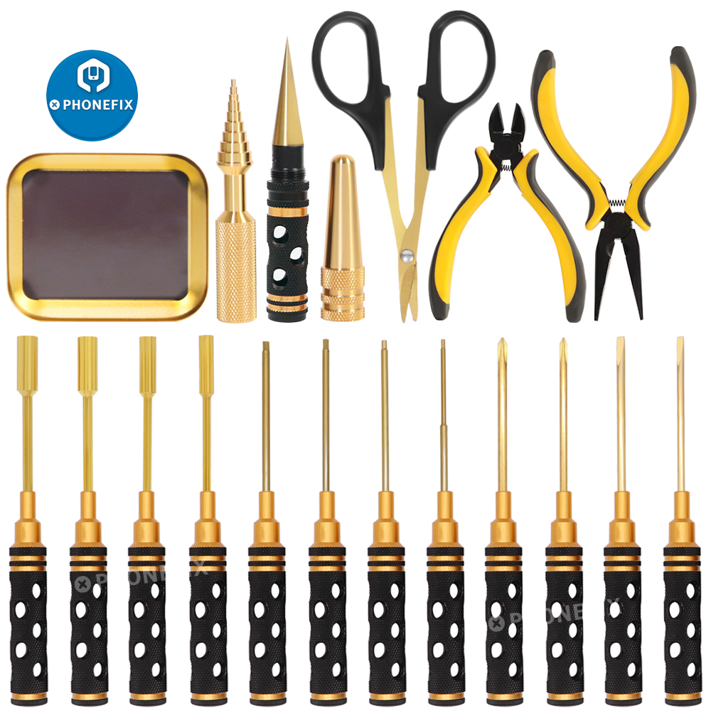 19 in 1 Professional RC Tools  - Rc Helicopter Tool Kit 评论和价格