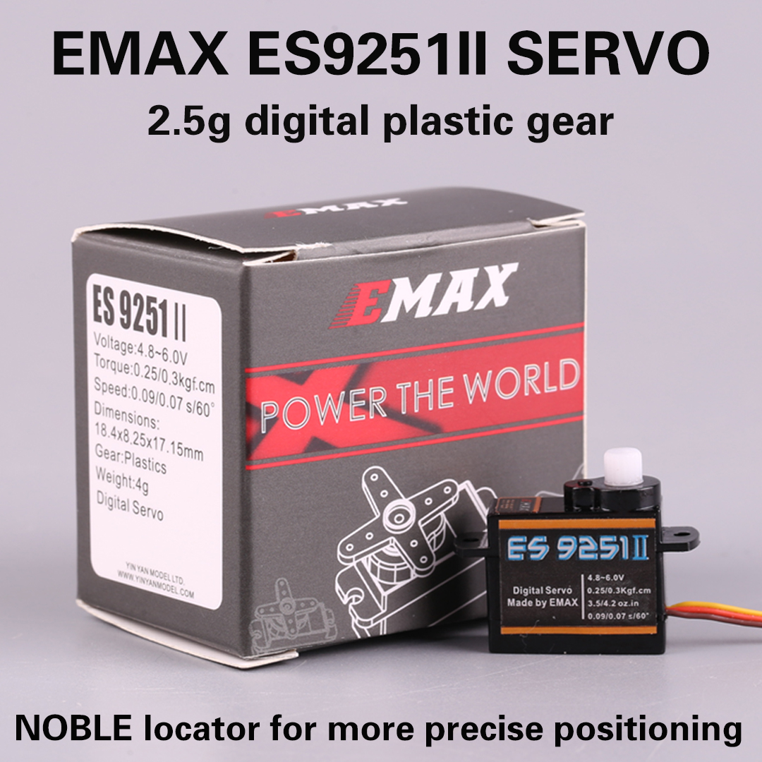 EMAX ES9251II Plastics Digital - Rc Helicopter Servo 评论和价格