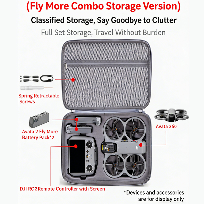 Storage Bag For DJI Avata 360  - Rc Helicopter Bag 评论和价格